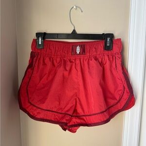 Free People running shorts